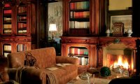 Fireplace at home