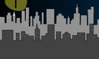 A superhero's town