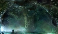 Relaxing ambient and water in a cave sounds.