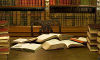 Studying in the Hogwarts Library