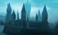A stormy night in Hogwarts