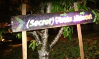 Arrrr, Matey.  Here be the ambiance for the Secret Pirate Hideout