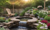 Sunrise in the Garden