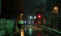A happy night drive with bts