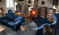A beautiful morning in the Ravenclaw Common Room