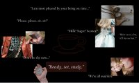 Enjoy a cup of tea with your friends in the forest.