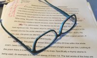 Grading papers in a pub