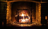 Castle by the Fireplace