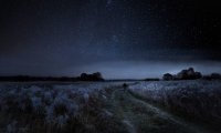 [Relaxing, believe it or not] Deep Howitzers impacts in far distance at clear night