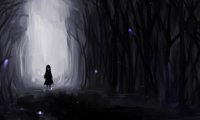 The shadows seemed to dance around you, like demons who were glad of your misfortune.
