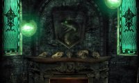 Slytherin Dorms at night