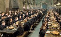 Ambiance of when you and fellow classmates must study, eat, and socialize for breakfast and lunch