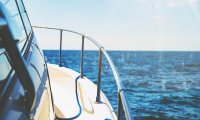 A relaxing day on the family yacht.